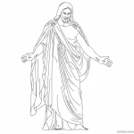 He is Risen Coloring Pages Easter Coloring Sheet