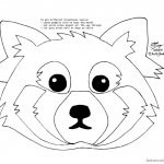 How to Draw Red Panda Coloring Pages