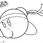 Kirby Coloring Pages Fighter Kirby Kangaroo