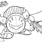 Kirby Coloring Pages Meta Knight by charfade