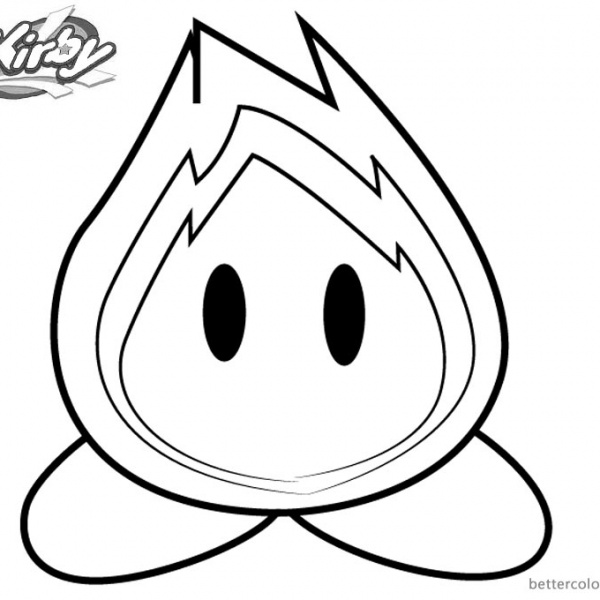 Kirby Coloring Pages Sword Needle Kirby - Free Printable Coloring Pages
