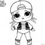 LOL Coloring Pages Cute MC Swag