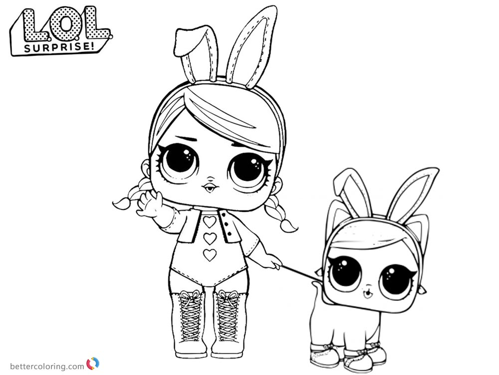 LOL,LOL DOll,LOL Surprise,Girls,Toys,Coloring Pages,coloring book,coloring shee...