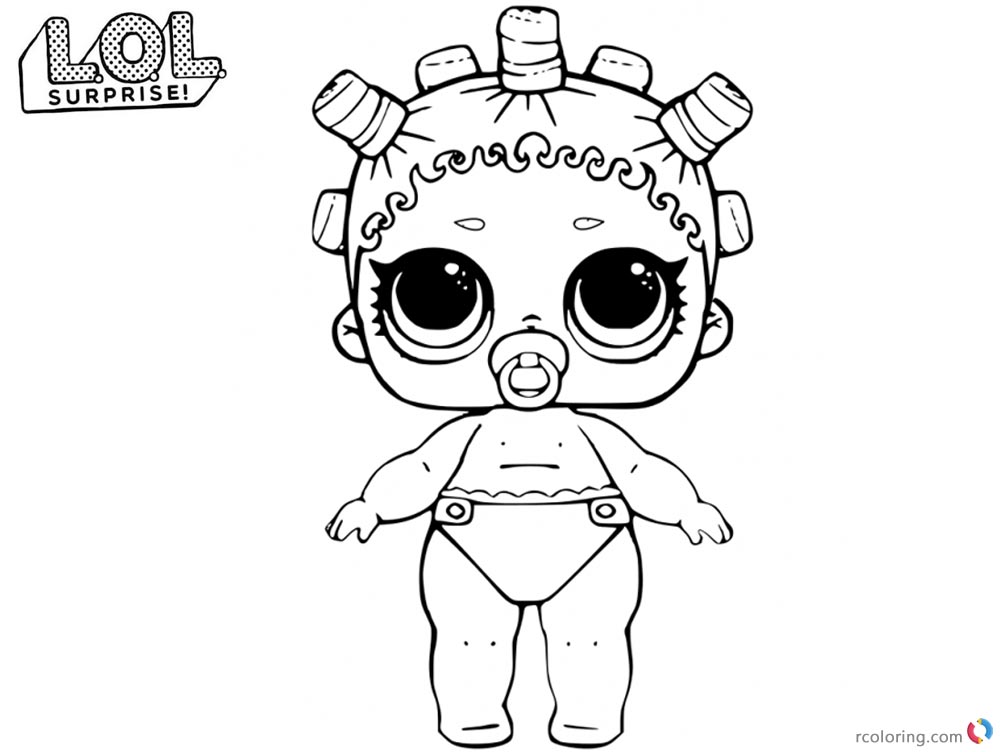 LOL Coloring Pages Lil Cosmic Queen printable