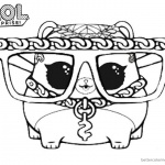 LOL Surprise Coloring Pages M C Hammy