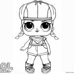 LOL Surprise Doll Coloring Pages Brrr B.b.