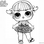 LOL Surprise Doll Coloring Pages Cherry