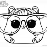 LOL Surprise Doll Coloring Pages Cherry Ham