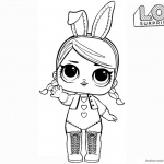 LOL Surprise Doll Coloring Pages Hops