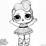 LOL Surprise Doll Coloring Pages LUXE