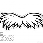 Lorax Mustache Coloring Pages