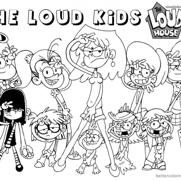 Loud House Coloring Pages lovely Luan fan art - Free Printable Coloring ...