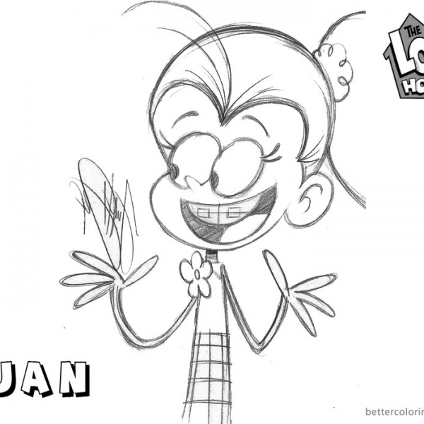 The Loud House Coloring Pages - Free Printable Coloring Pages