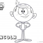 Loud House Coloring Pages How to Draw Lincoln