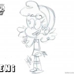 Loud House Coloring Pages Leni by Just-def