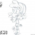 Loud House Coloring Pages Leni by Just-def
