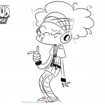 Loud House Coloring Pages Luna by BlackGeekyGirl