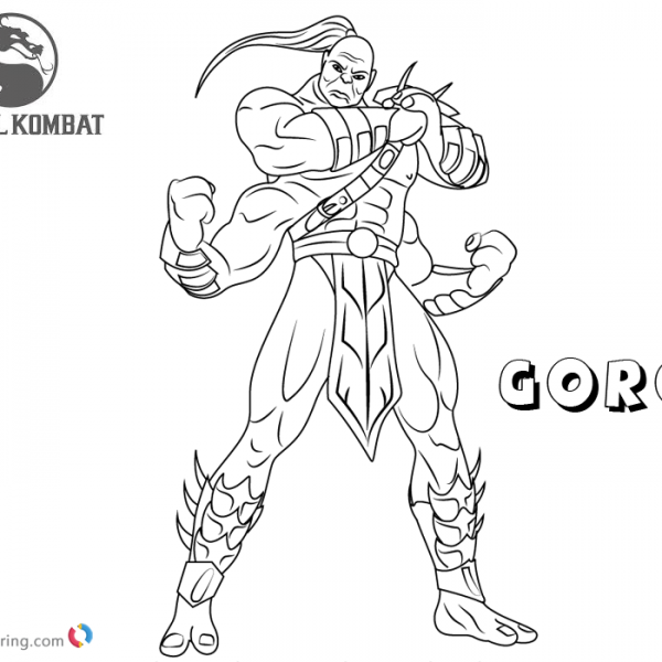 Mortal Kombat Coloring Pages Mileena - Free Printable ...