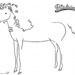 Pinkalicious Coloring Pages Unicorn Pet