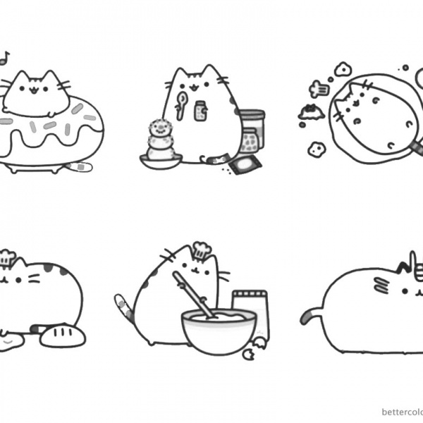Pusheen Coloring Pages I Love My Dad Free Printable Coloring Pages