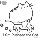 Pusheen Coloring Pages I'm Pusheen the Cat
