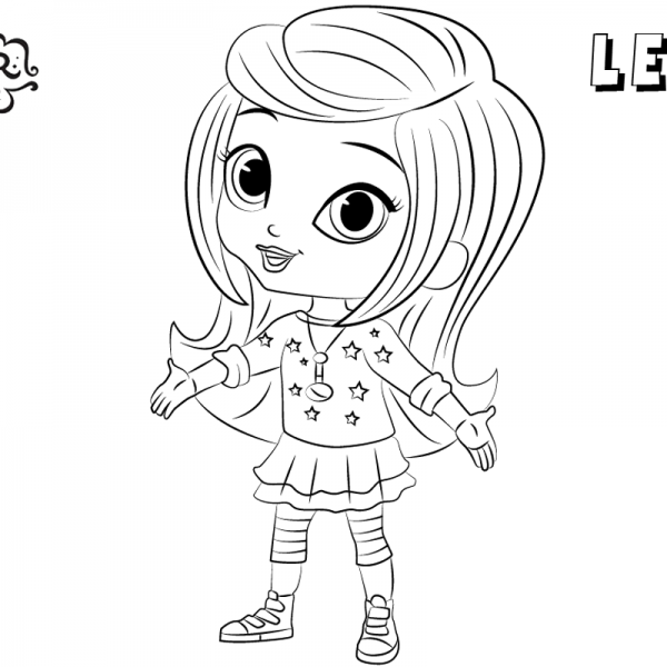 Shimmer and Shine Coloring Pages Princess Samira and Nazboo - Free ...