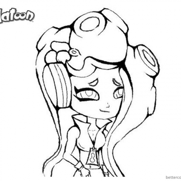 splatoon coloring pages squid splatoon coloring pages squid
