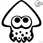 Splatoon Coloring Pages Splatoon 2 Squid Clipart