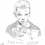 Stranger Things Coloring Pages Eleven fan art by heartbeats club