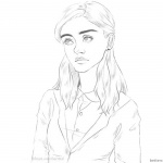 Stranger Things Coloring Pages Nancy Wheeler Awesome Art