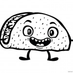 Taco Coloring Page Surprise Taco Pictures