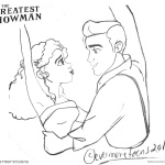 The Greatest Showman Anne Wheeler Coloring Pages Fan Drawing Art
