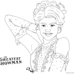 The Greatest Showman Anne Wheeler Coloring Pages Zendaya Fan Art