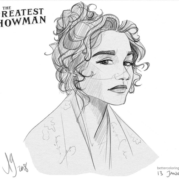 The Greatest Showman Coloring Pages Coloring Pages - Free Printable ...