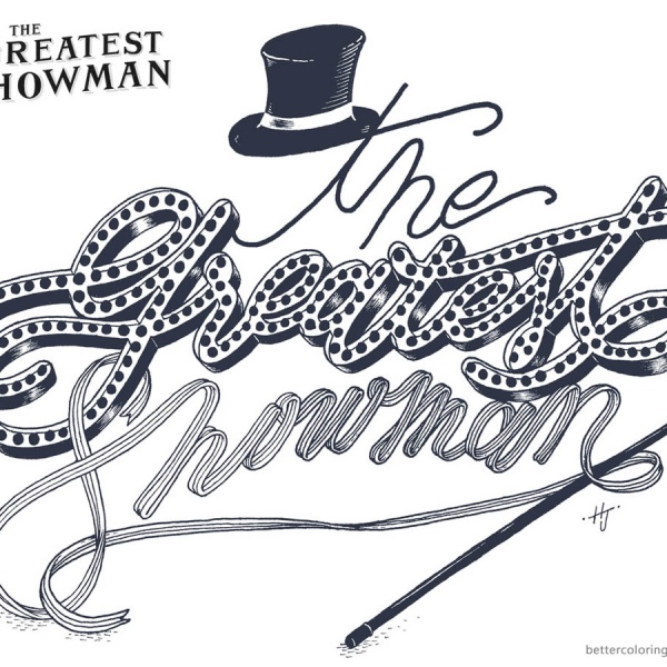 The Greatest Showman Coloring Pages Coloring Pages - Free Printable ...