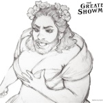 The Greatest Showman Lettie Coloring Pages Fan Art