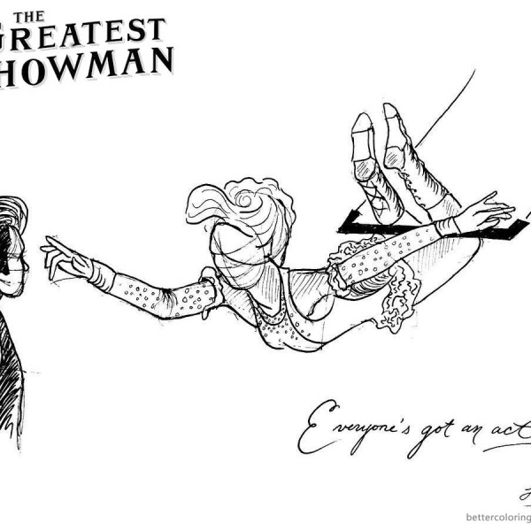 The Greatest Showman Coloring Pages Coloring Pages - Free Printable ...