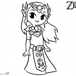 Toon Zelda Coloring Pages