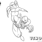 free Venom Coloring Pages Great Drawing by sky_boy