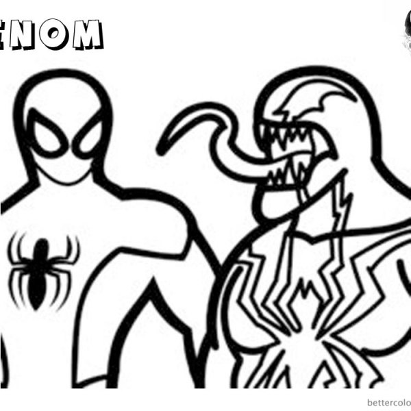 Venom Coloring Pages Venom Lineart by 09tuf - Free Printable Coloring Pages