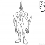 Way big from Ben 10 Coloring Pages Alien Force