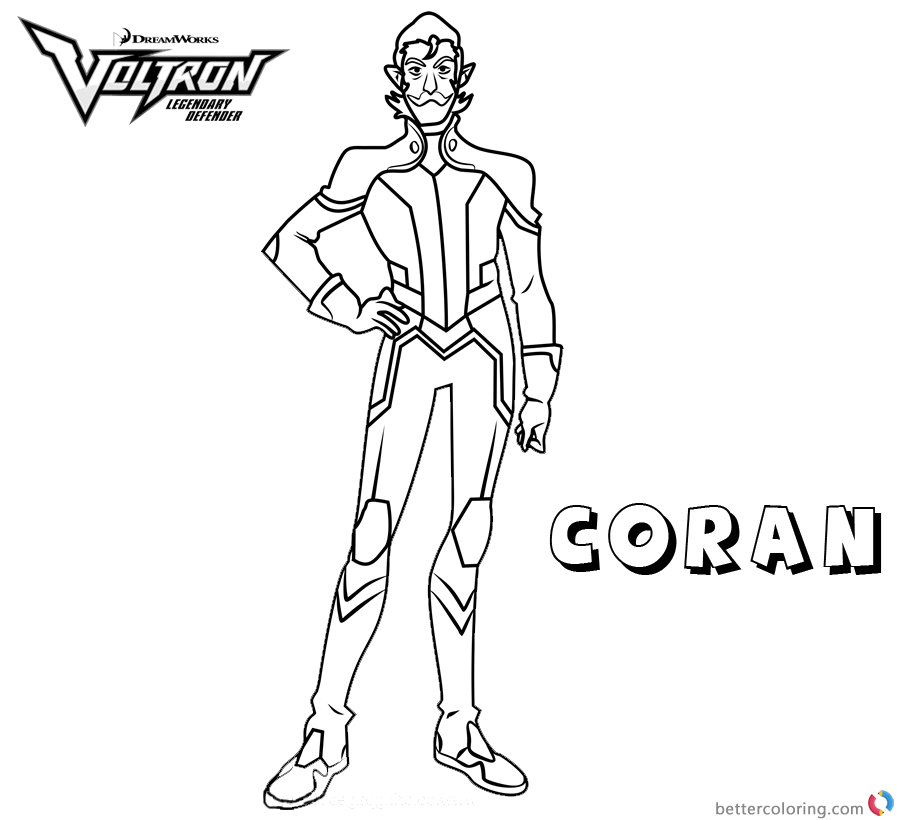 Anime Coloring Pages Voltron