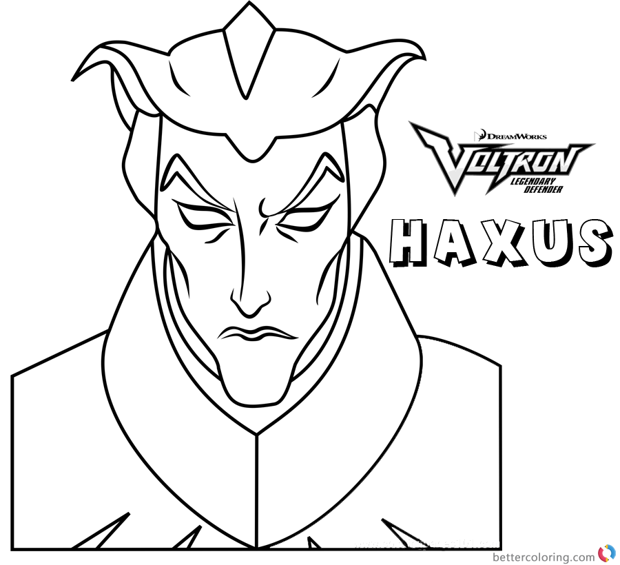 Coloring Pages Voltron Color Draw Colouring Sheets Cartoon Defender ...