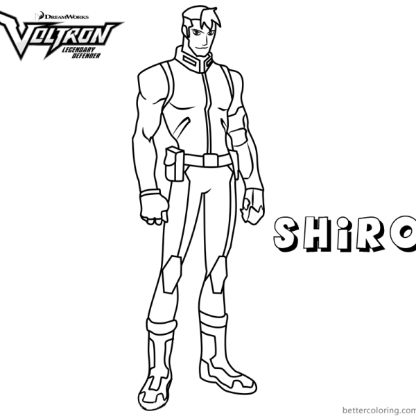 Voltron Coloring Pages Voltron - Free Printable Coloring Pages
