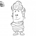 Captain Underpants Coloring Pages Harold