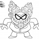 Captain Underpants Coloring Pages Professor Poopypants