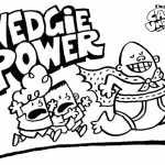 Captain Underpants Coloring Pages Wedgie Power