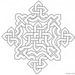 Celtic Knot Coloring Pages