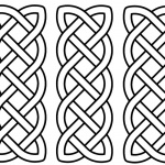 Celtic Knot Coloring Pages Three in One