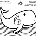 Coloring Pages of Jonah And The Whale